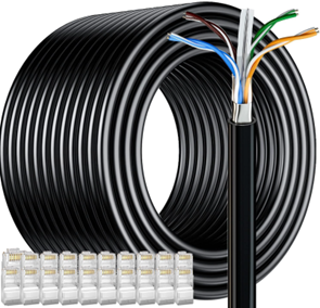 Cable Ethernet 100m exteriores
