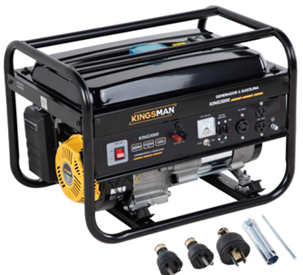 Generador De Corriente Eléctrica A Gasolina 3000 W